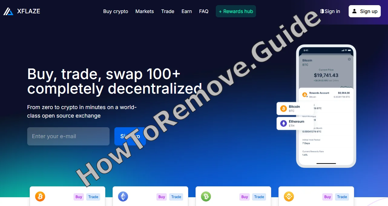 The Xflaze Crypto Scam – Report