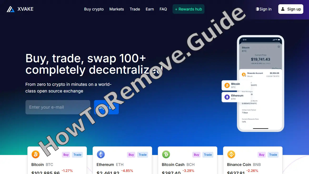 The Xvake Crypto Scam – Report