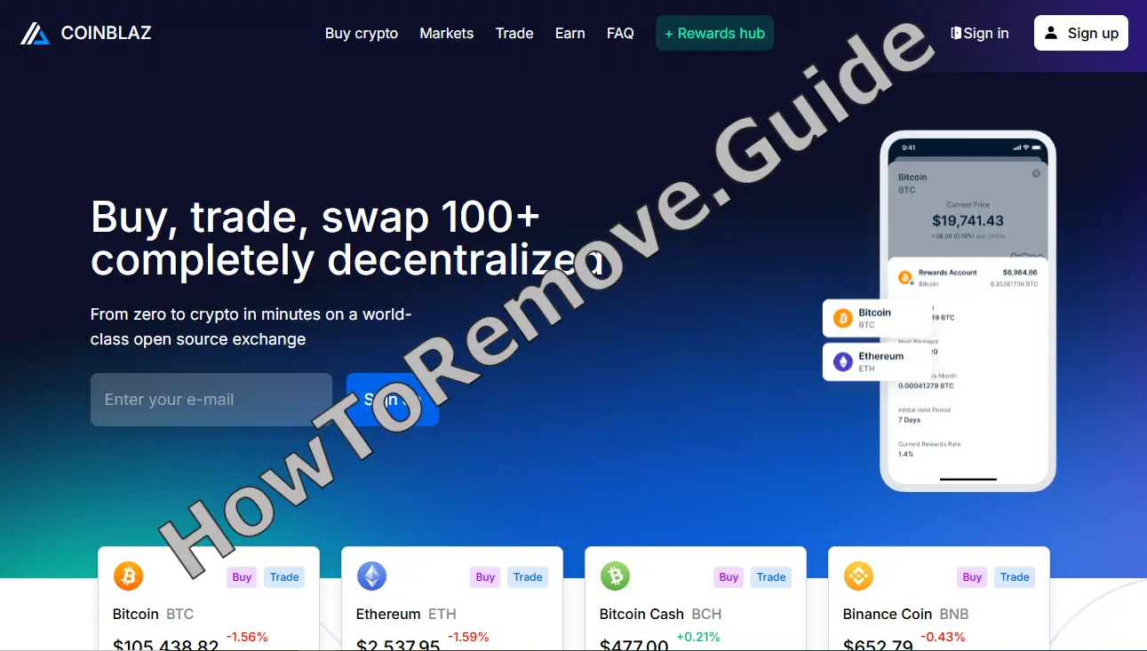 The Coinblaz Crypto Scam – Report
