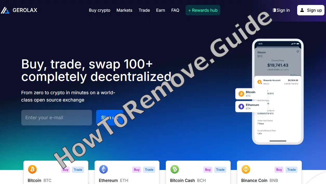 The Gerolax Crypto Scam – Report