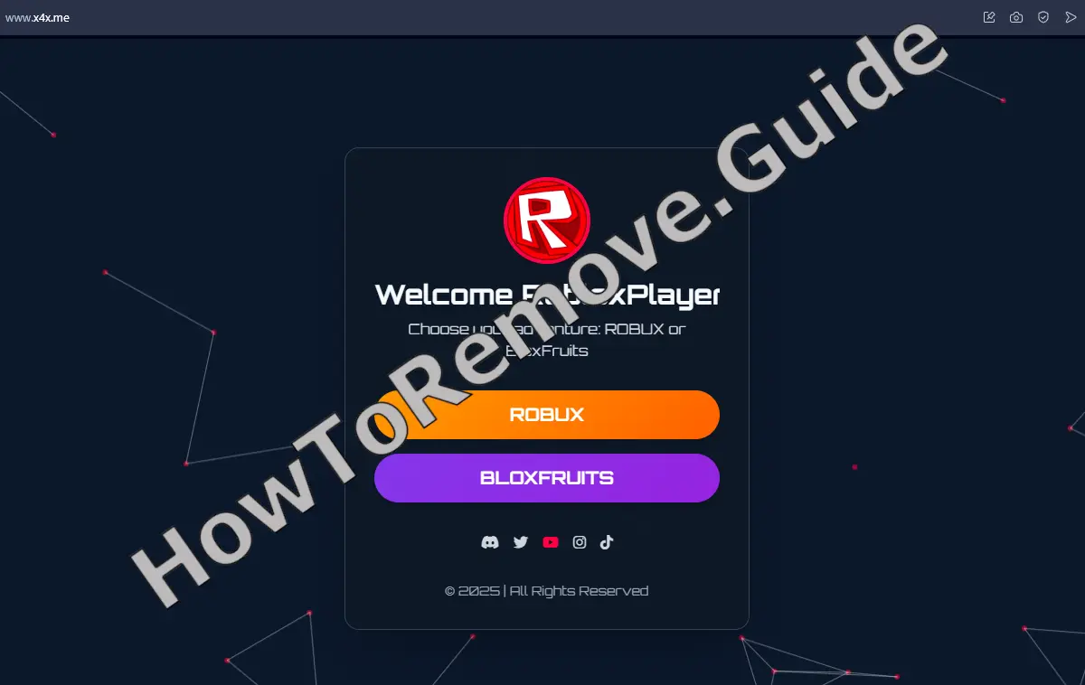 The X4x.me Robux Scam – Report