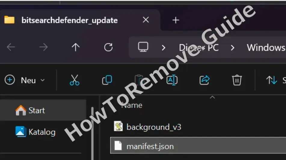 How to Remove Bitsearchdefender