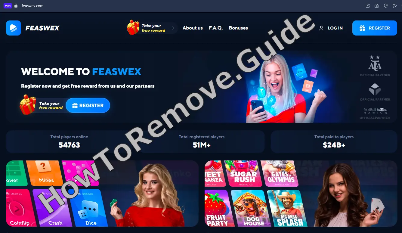 The Feaswex Crypto Casino Scam – Report