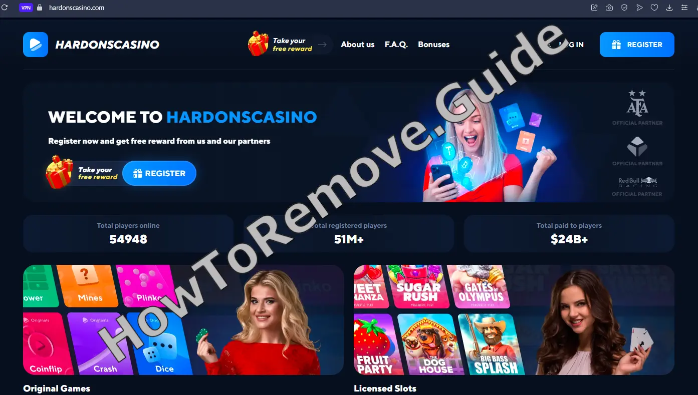 The Hardonscasino Crypto Scam – Report