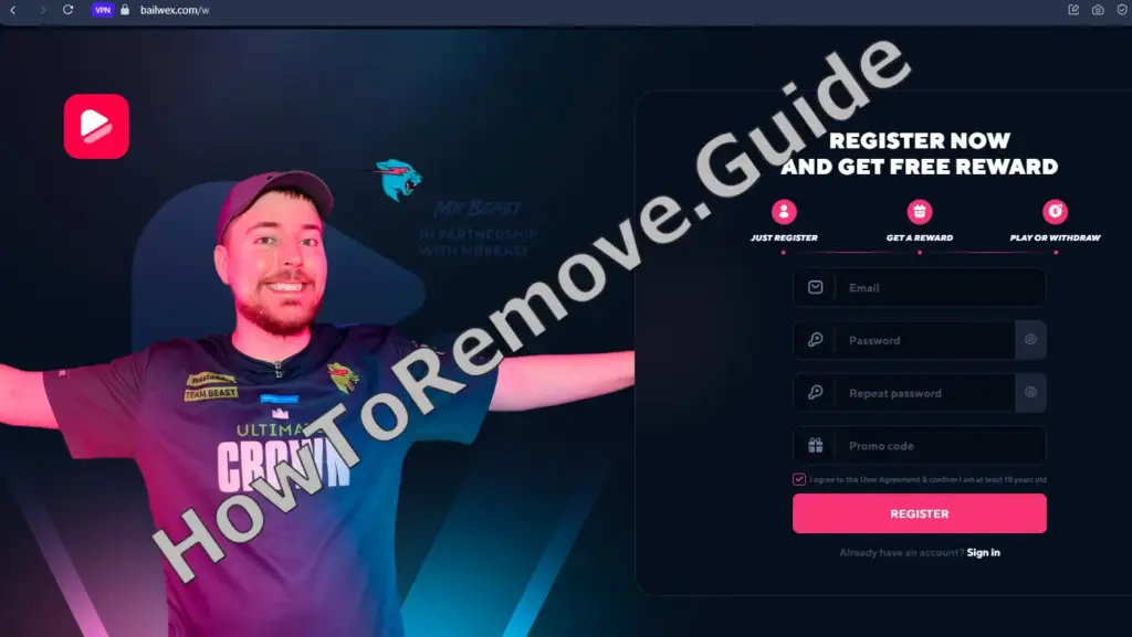 The Bailwex.com Crypto Casino Scam
