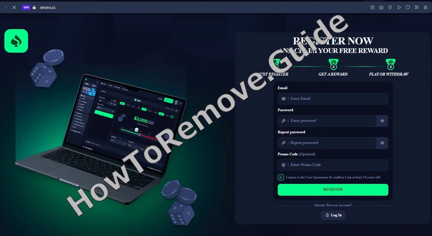 The Zerano Crypto Casino Scam Exposed