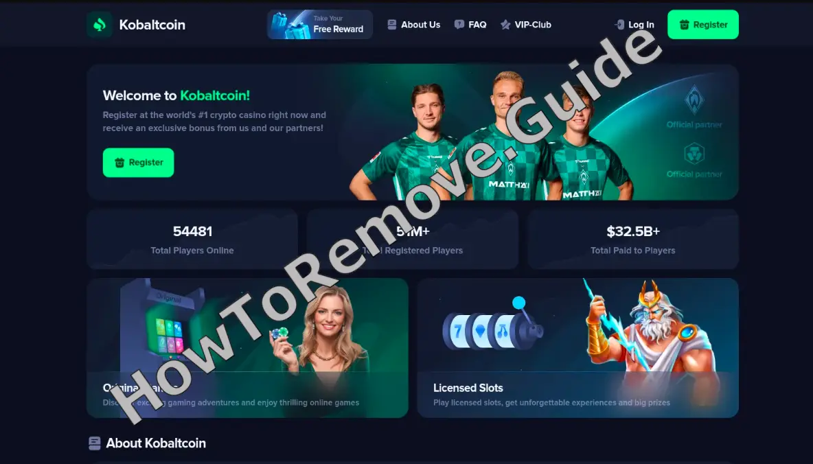 The Kobaltcoin Crypto Casino Scam and Its Tactics Uncovered