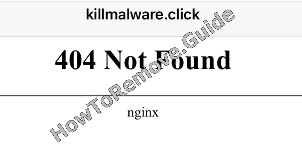 Complete Guide to Removing Killmalware.click