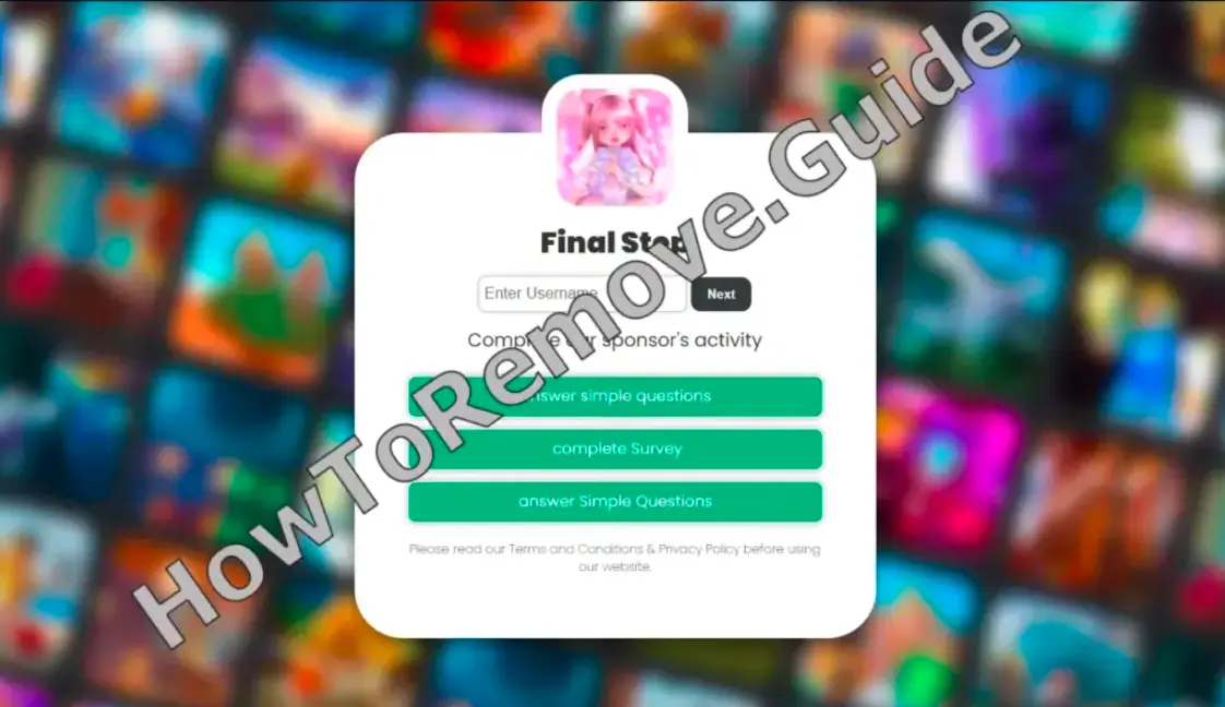The Lordybuck.click Free Robux Scam – Report