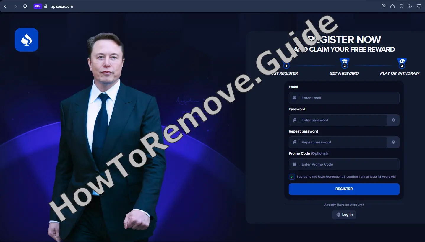 The Spazeze Crypto Casino Scam – Report