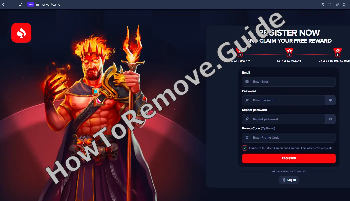 The Grivanto Crypto Casino Scam – Report