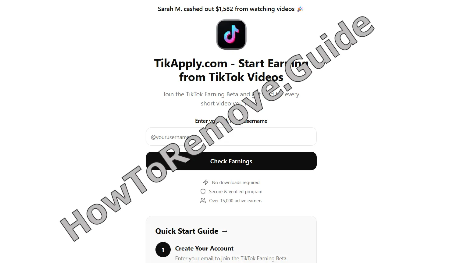 TikApply “Watch & Earn” TikTok Reviewer Scam Explained