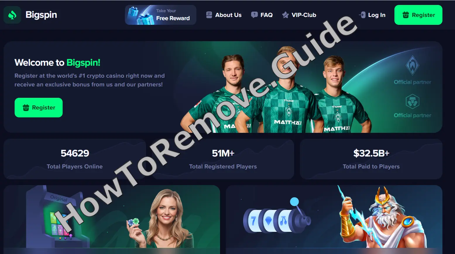 The Bigspin Crypto Casino – Report