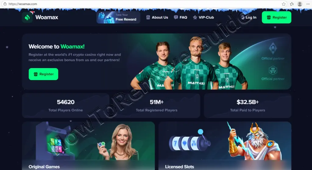 The Woamax Scam Casino