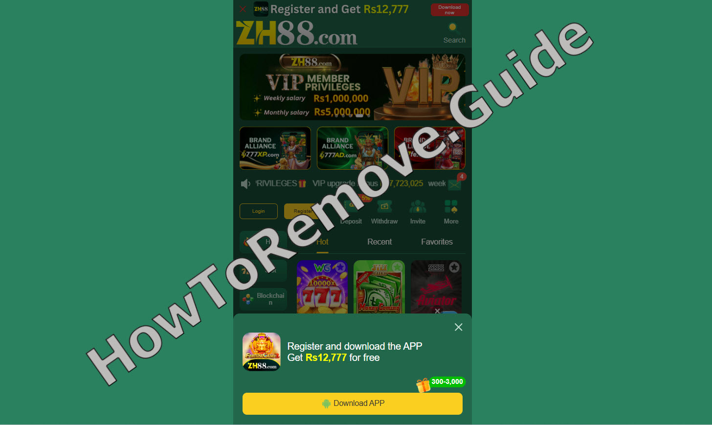 The Zh88.com Casino Scam – Report