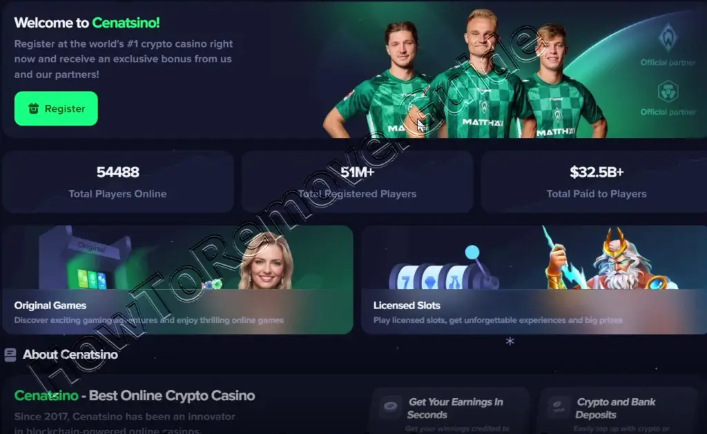 The Cenatsino Scam CASINO