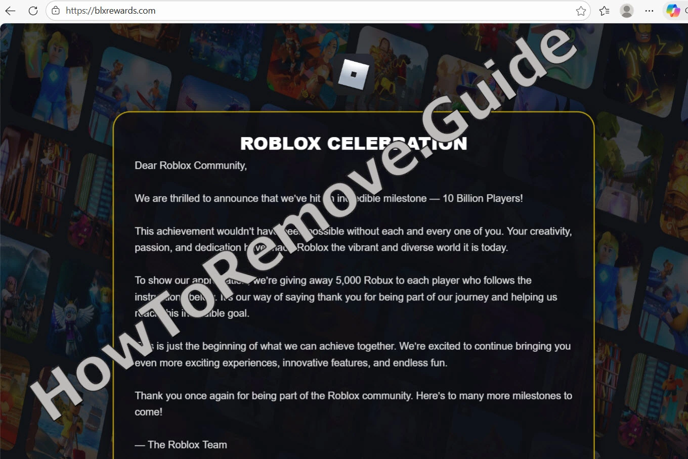 BlxRewards.com Review: Is the “5,000 Free Robux” Offer Real?