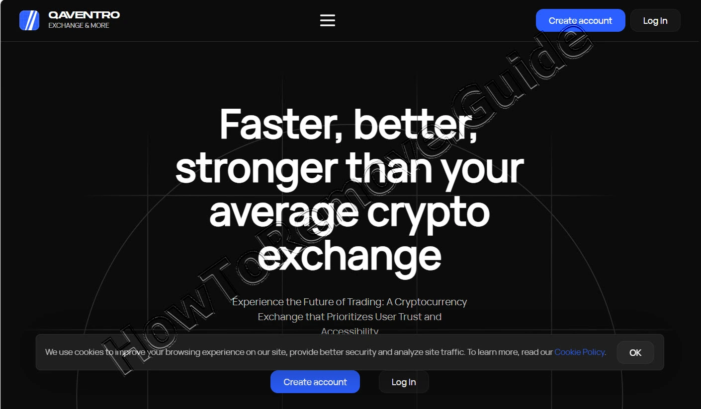 Qaventro Scam: Fake Bitcoin TRUMP Code