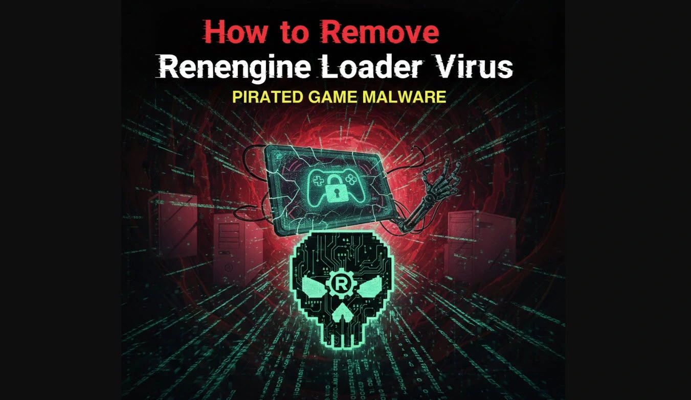 Remove RenEngine Loader: Pirated Game Malware