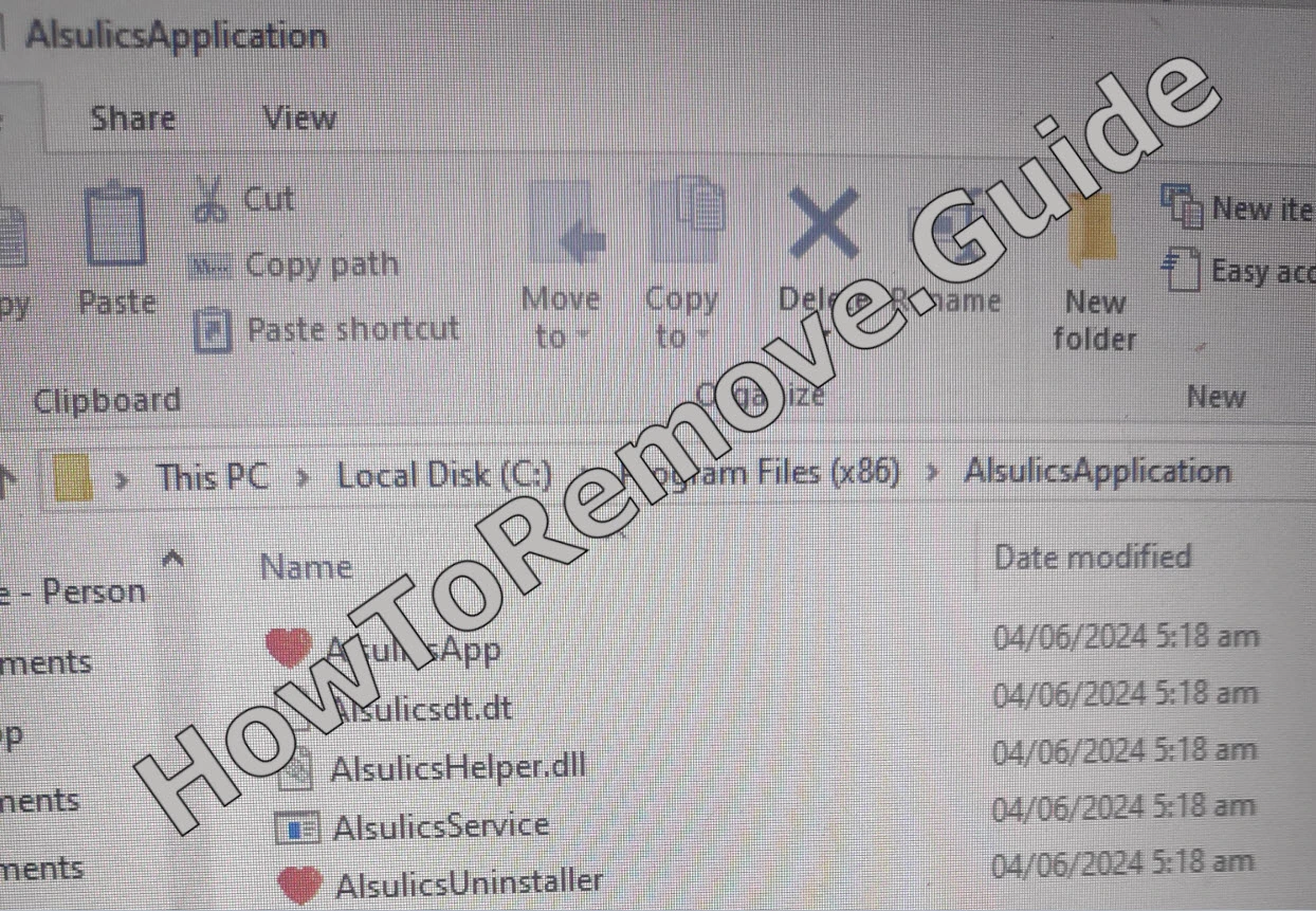 Alsulics Application Virus
