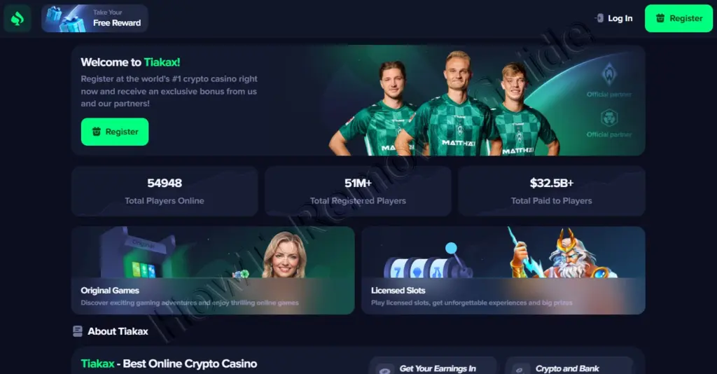 Tiakax Scam Casino