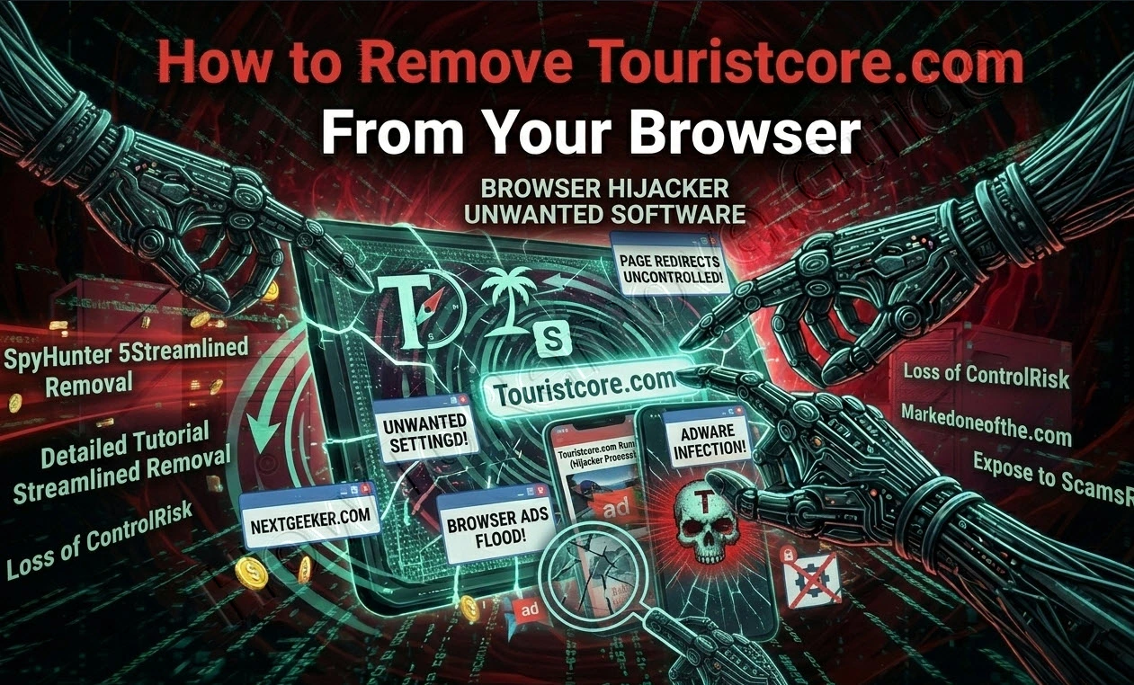 Touristcore.com Virus