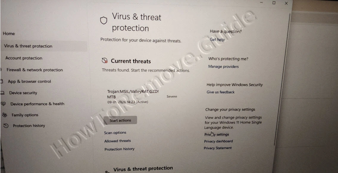 How to Remove Trojan:MSIL/ValleyRAT.GZD!MTB