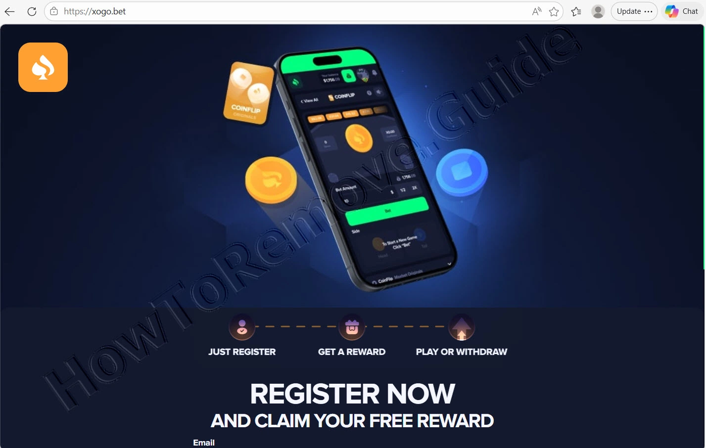 Xogo.bet Scam: No Free Money in Crypto Casinos