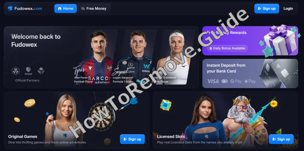 Fudowex Scam casino
