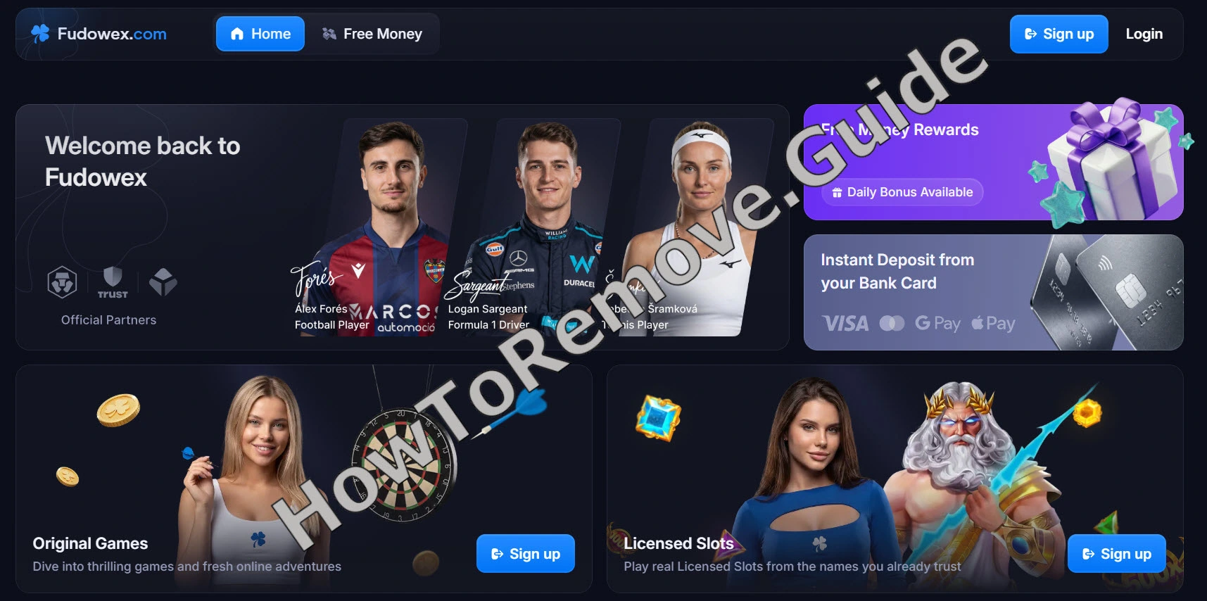 The Fudowex Scam Casino – Report