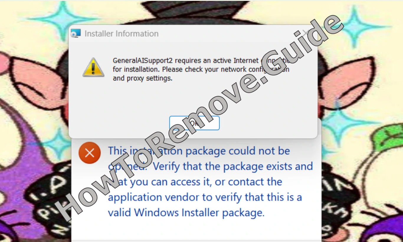 Remove GeneralAISupport2Solutions PUP