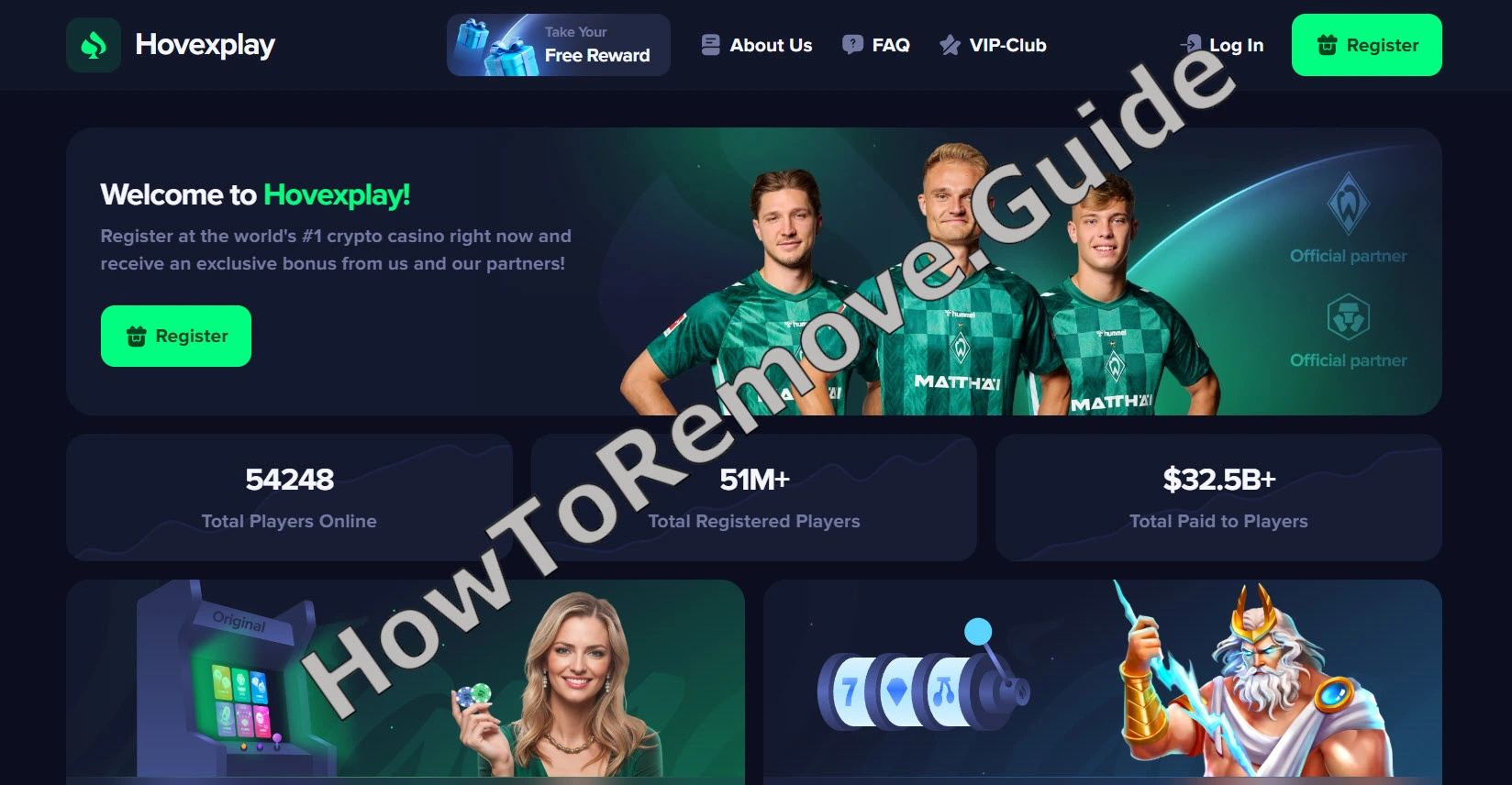 The Hovexplay Scam Casino – Report