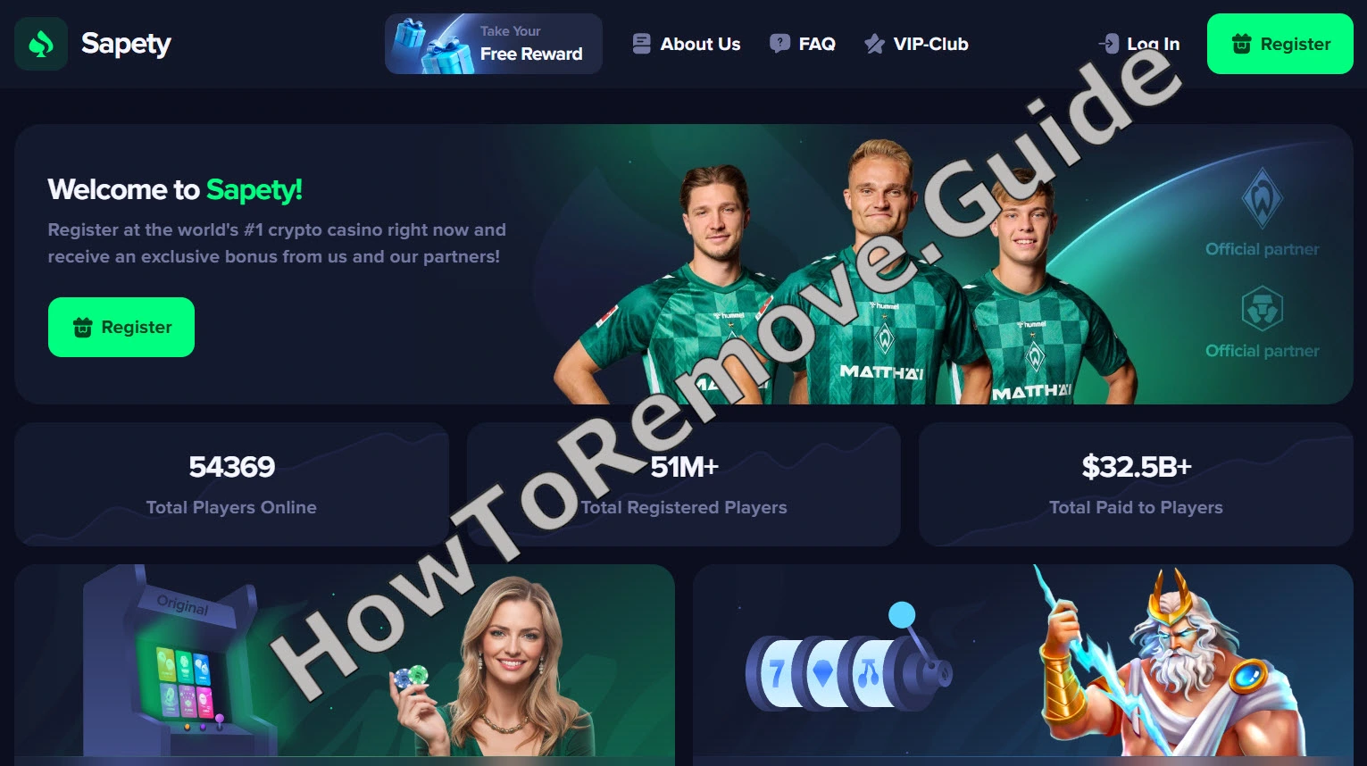 The Sapety Scam Casino – Report