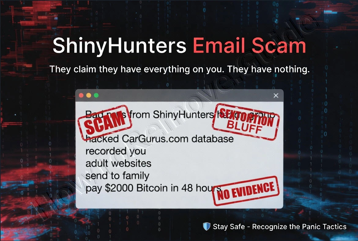 The ShinyHunters Email Scam – Report