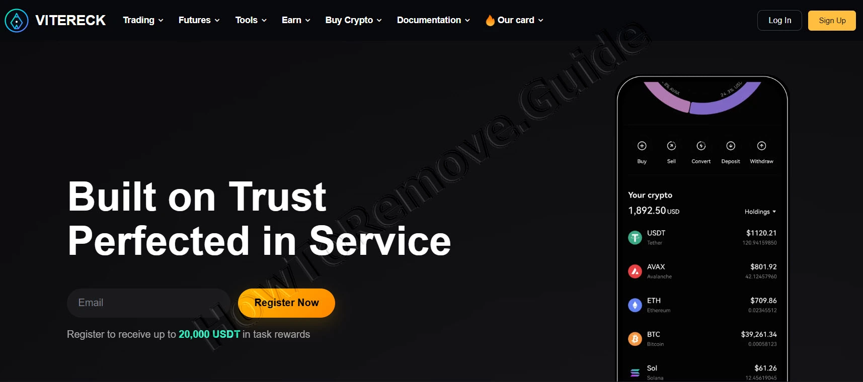 The Vitereck Crypto Exchange Scam – Report