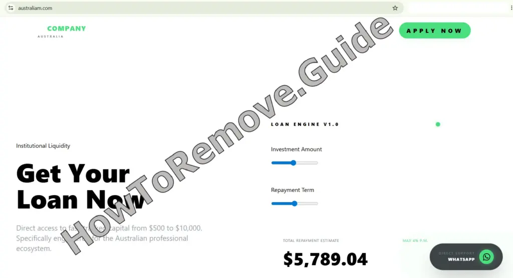 Australiam.com scam