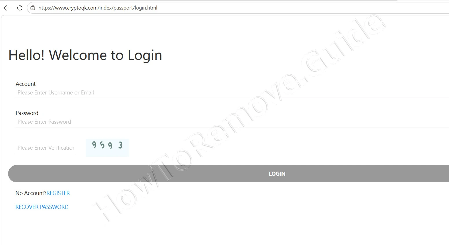 Cryptoqk Crypto Scam