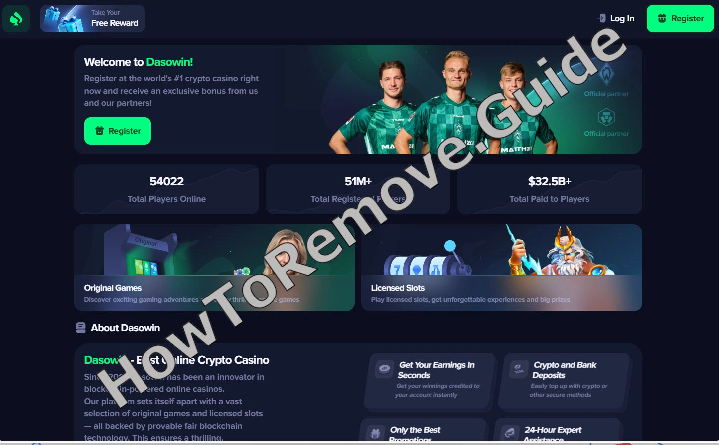 The Dasowin Scam Casino – Report