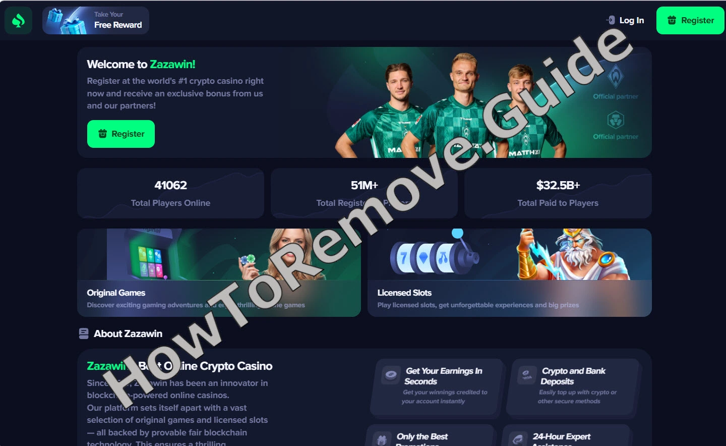 The Zazawin Scam Casino – Report