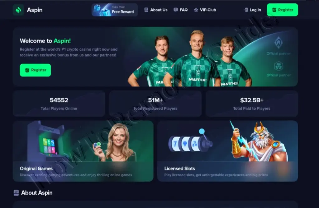 Aspin.cc Scam Casino