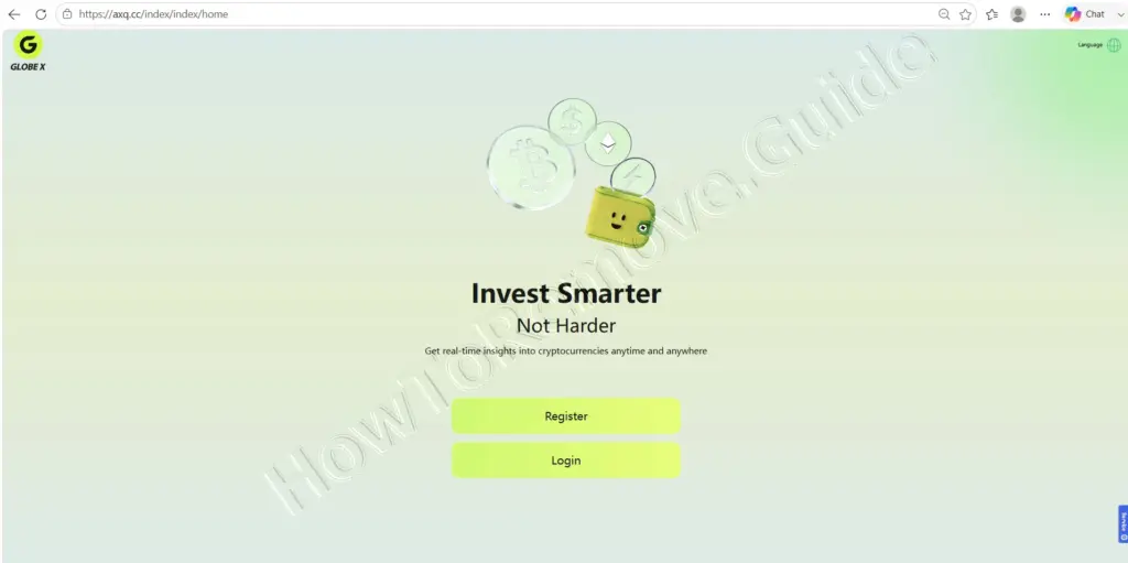 Axq.cc Crypto Scam