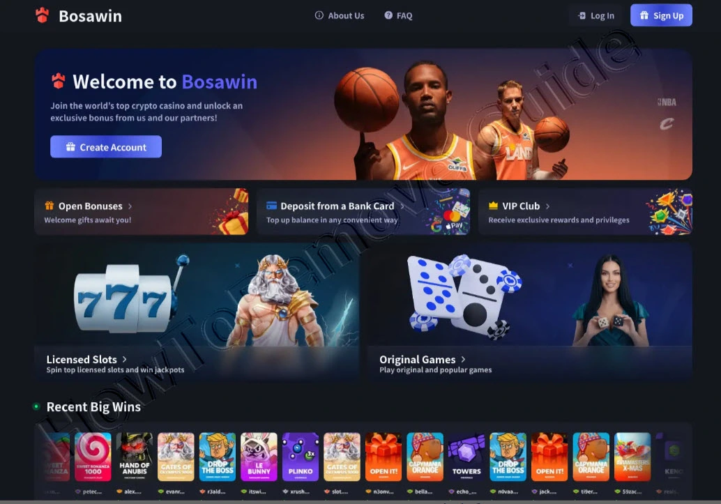 Bosawin Scam Casino