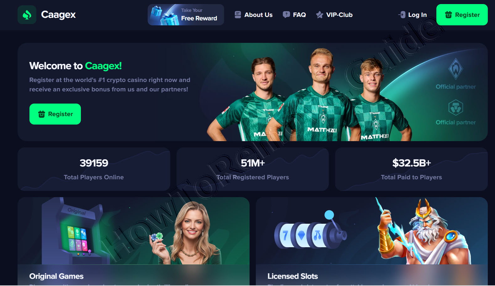 Caagex Scam Casino