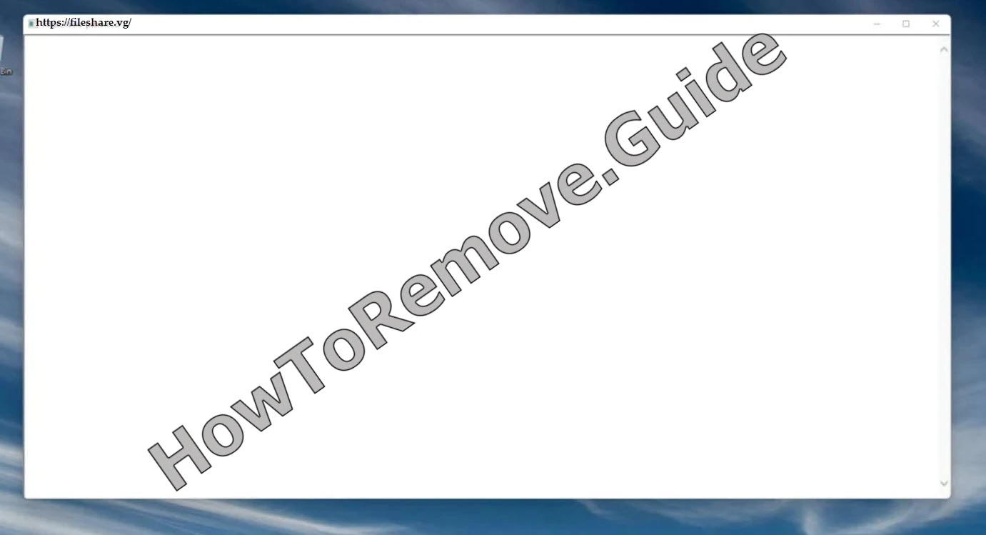 How to Get Rid of Fileshare.vg