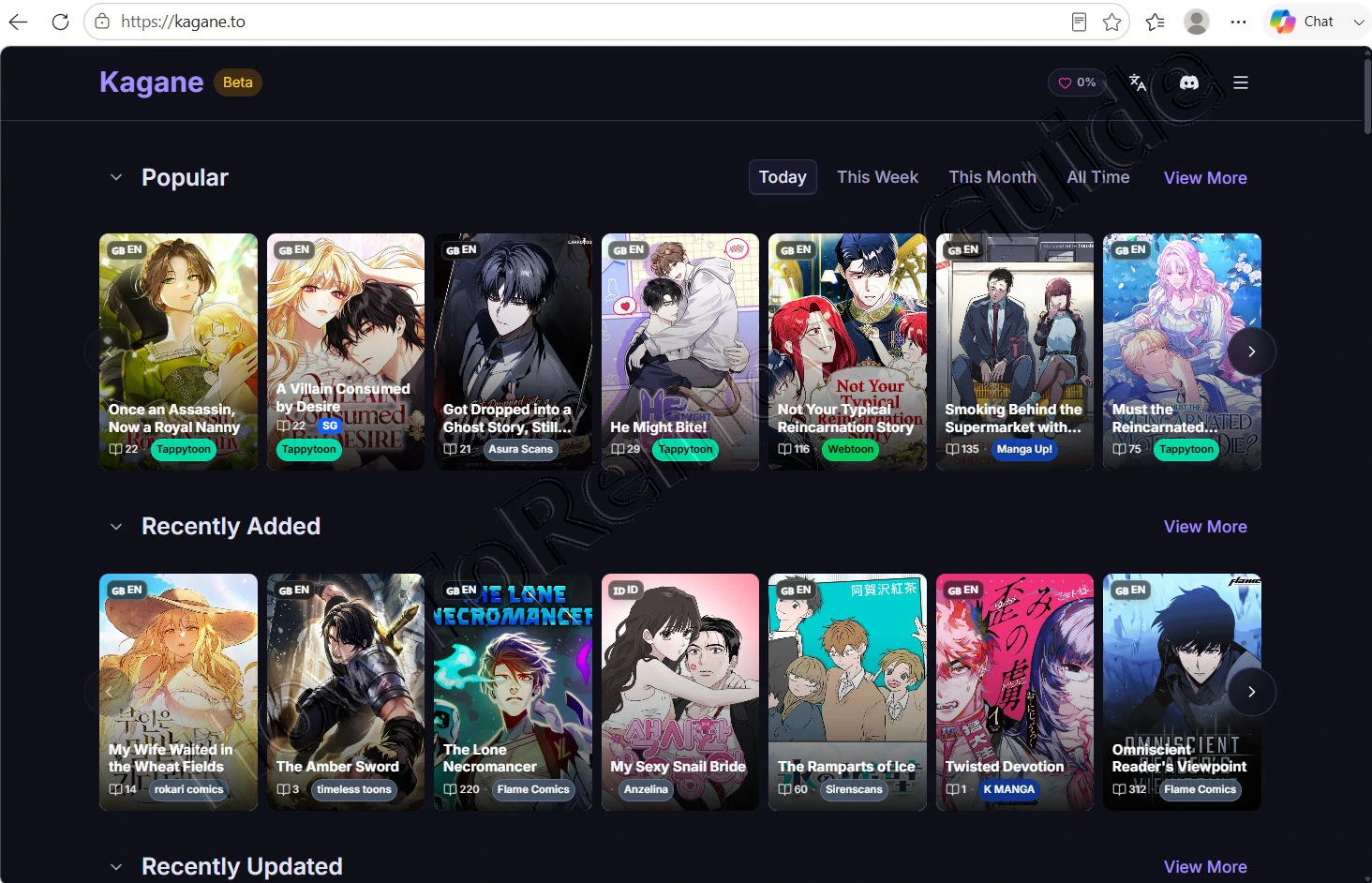 Kagane.to Scam