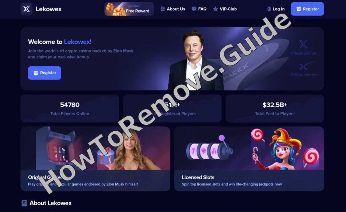 Lekowex Scam Casino