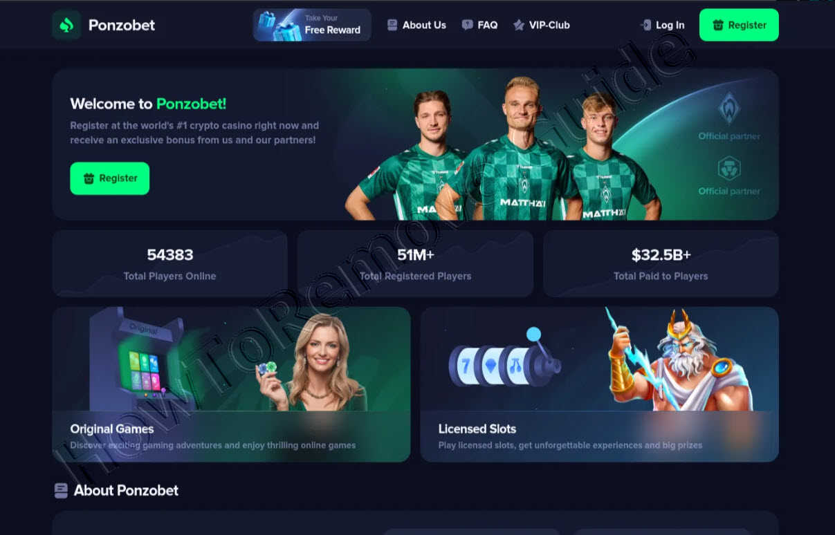 Ponzobet Scam Casino
