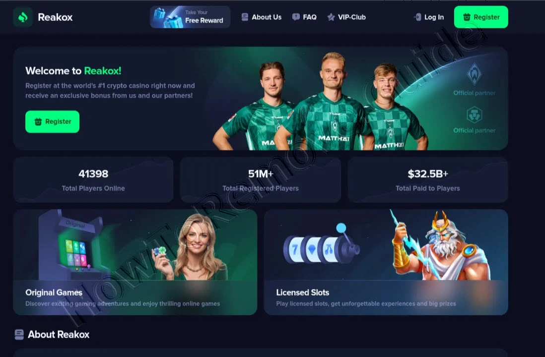 Reakox Scam Casino