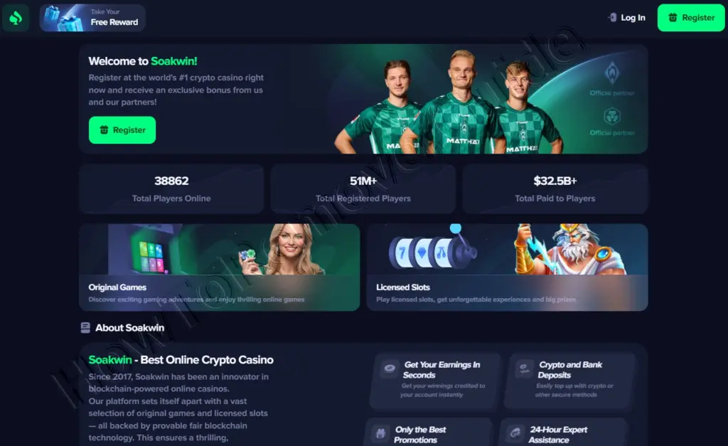 Soakwin Scam Casino