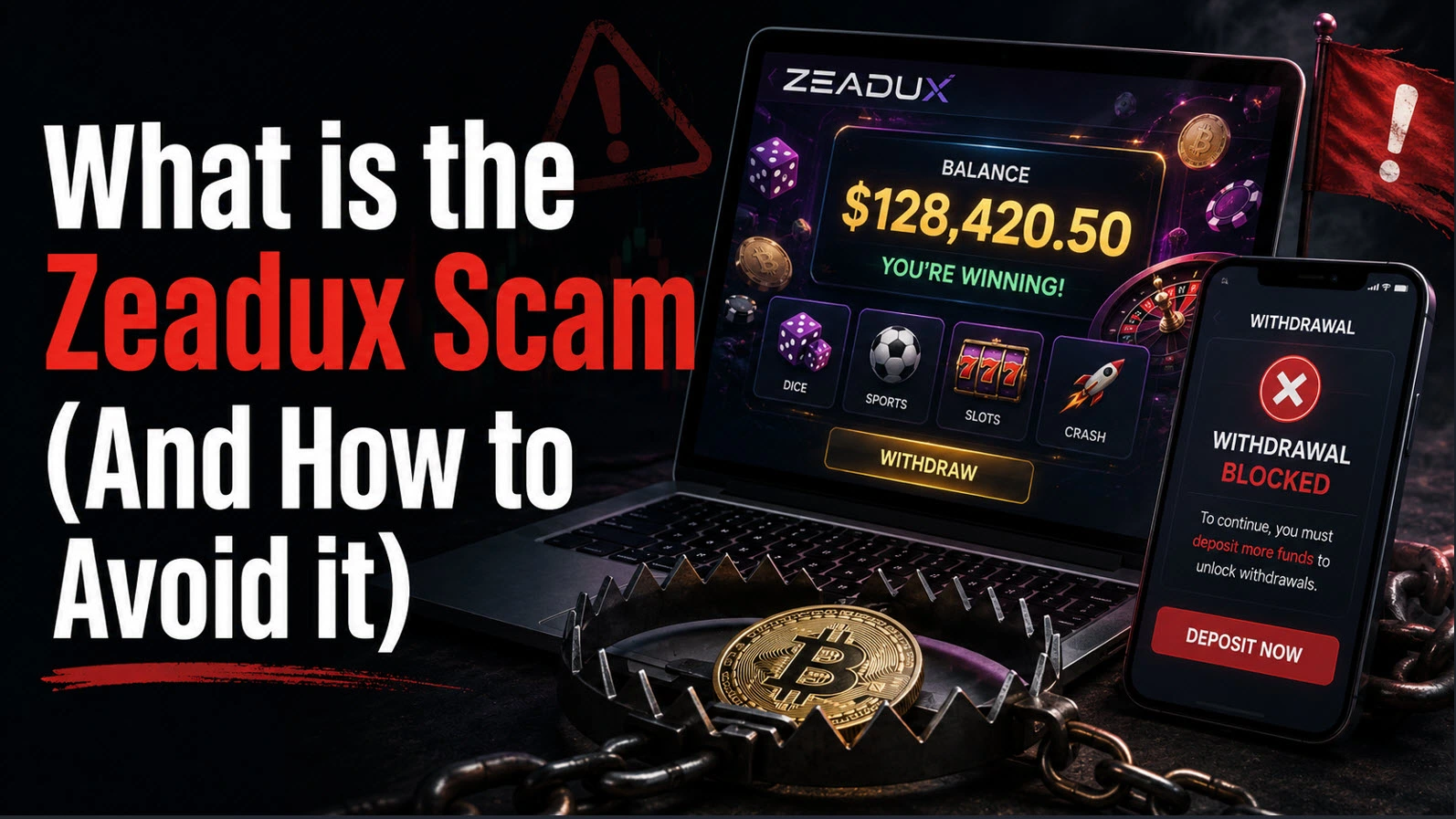 The Zeadux Scam Casino – Report